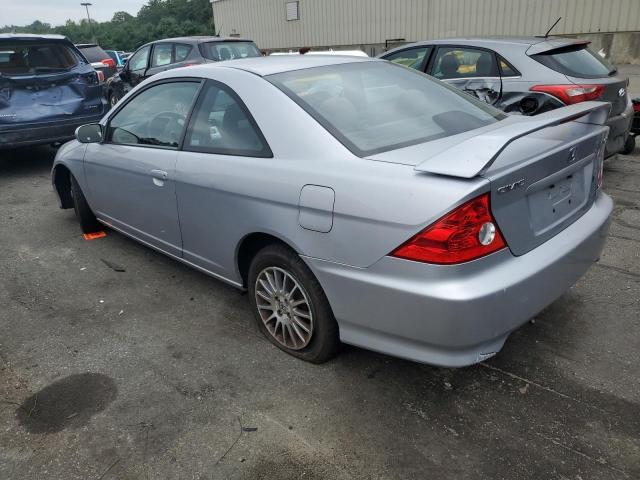 1HGEM22955L053088 - 2005 HONDA CIVIC EX SILVER photo 2