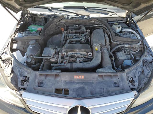 WDDGF4HB1CR224930 - 2012 MERCEDES-BENZ C 250 BLACK photo 11