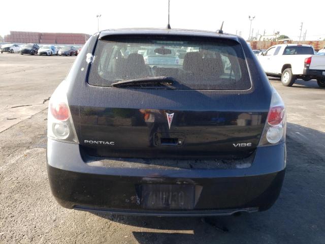 5Y2SP6E85AZ411915 - 2010 PONTIAC VIBE BLACK photo 6