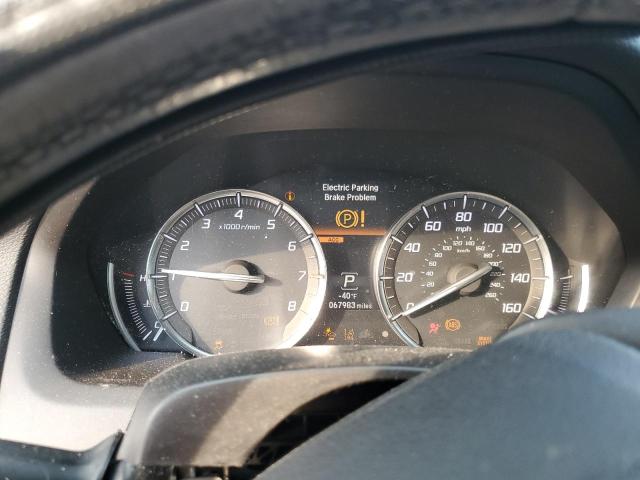 19UUB1F58JA005299 - 2018 ACURA TLX TECH SILVER photo 9