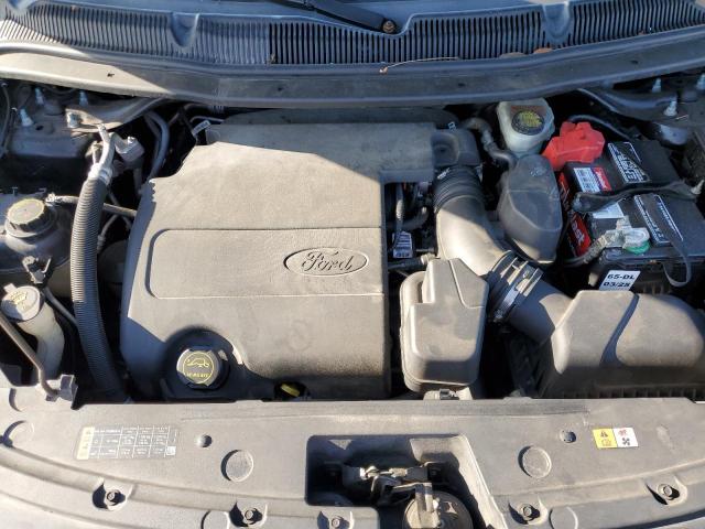 1FM5K7B83HGD49485 - 2017 FORD EXPLORER შავი ფოტო 12