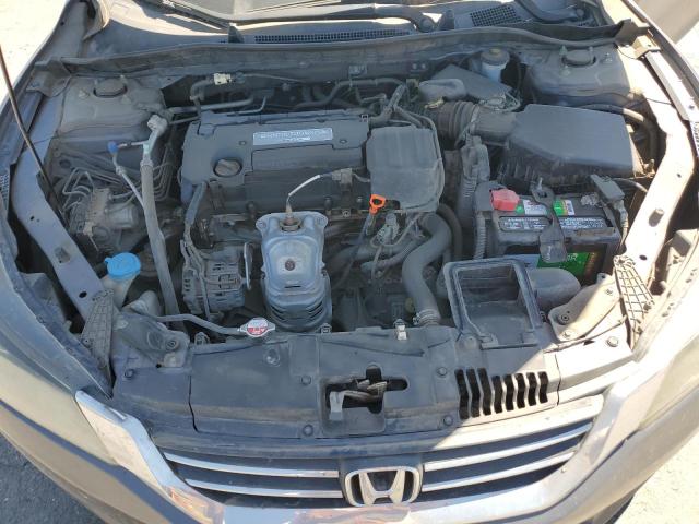 1HGCR2F30EA200654 - 2014 HONDA ACCORD LX GRAY photo 11