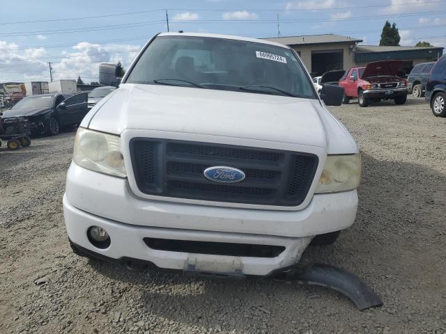 1FTPW145X8FB11558 - 2008 FORD F150 SUPERCREW WHITE photo 5