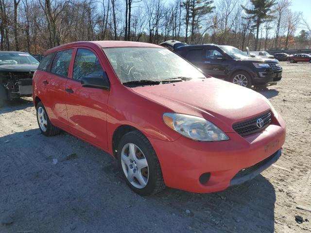 2T1KR32E98C704885 - 2008 TOYOTA COROLLA MA XR RED photo 1