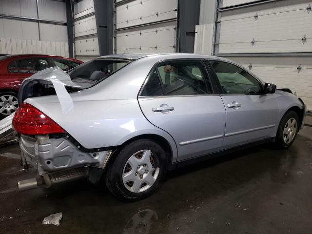 1HGCM56417A101191 - 2007 HONDA ACCORD LX SILVER photo 3