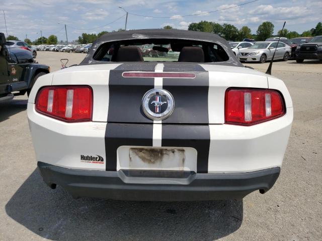 1ZVBP8EM2C5249984 - 2012 FORD MUSTANG WHITE photo 6