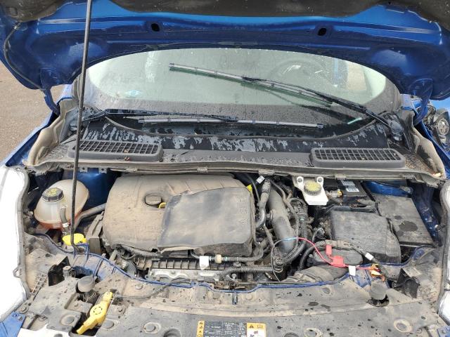 1FMCU9GD8JUD29551 - 2018 FORD ESCAPE SE BLUE photo 12