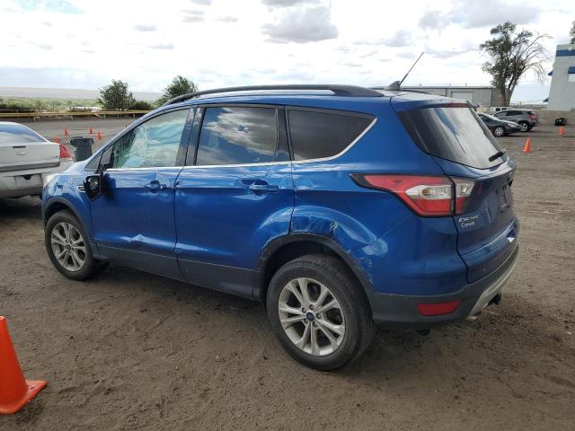 1FMCU9GD8JUD29551 - 2018 FORD ESCAPE SE BLUE photo 2