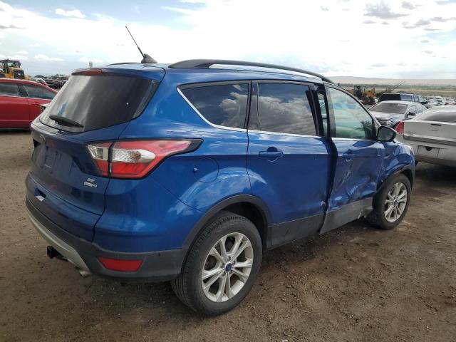 1FMCU9GD8JUD29551 - 2018 FORD ESCAPE SE BLUE photo 3
