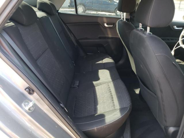 3KPA24AD8ME418245 - 2021 KIA RIO LX GRAY photo 10