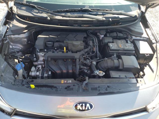 3KPA24AD8ME418245 - 2021 KIA RIO LX GRAY photo 11
