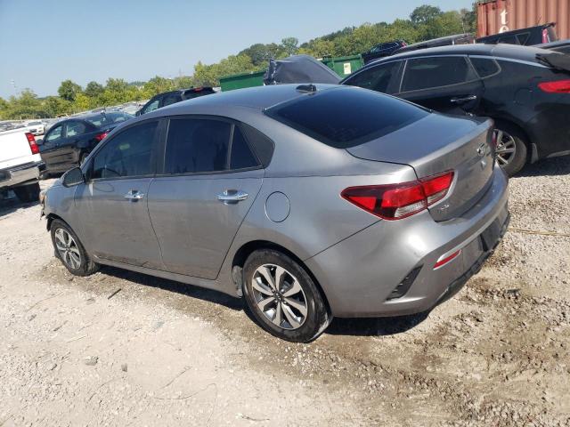 3KPA24AD8ME418245 - 2021 KIA RIO LX GRAY photo 2