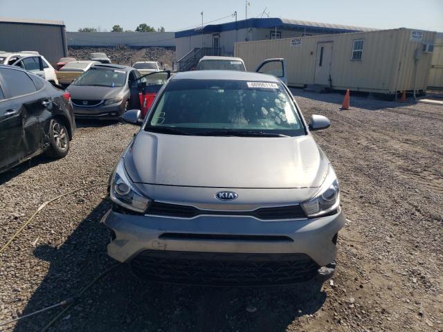 3KPA24AD8ME418245 - 2021 KIA RIO LX GRAY photo 5