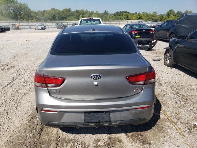 3KPA24AD8ME418245 - 2021 KIA RIO LX GRAY photo 6