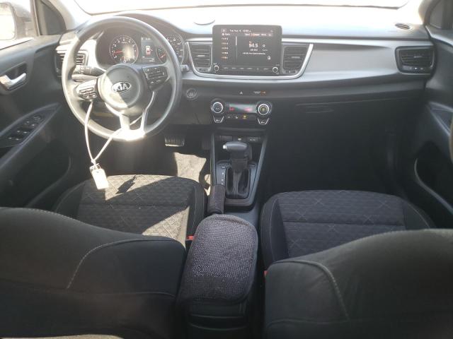 3KPA24AD8ME418245 - 2021 KIA RIO LX GRAY photo 8