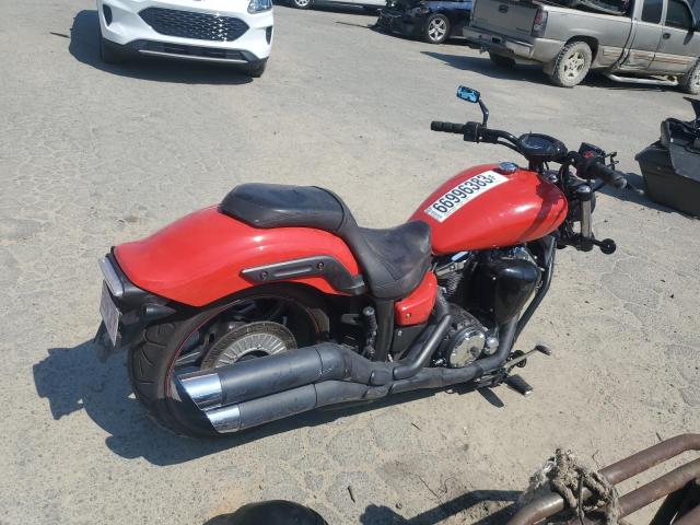 JYAVP33E3FA011390 - 2015 YAMAHA XVS1300 CU RED photo 4