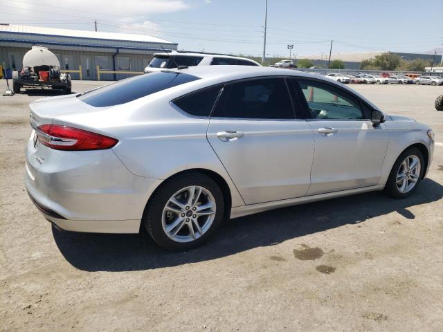 3FA6P0LU2JR154527 - 2018 FORD FUSION SE HYBRID SILVER photo 3