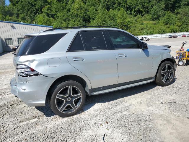 4JGDA5HB6JB157681 - 2018 MERCEDES-BENZ GLE 350 4MATIC SILVER photo 3