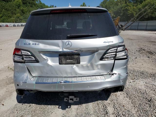 4JGDA5HB6JB157681 - 2018 MERCEDES-BENZ GLE 350 4MATIC SILVER photo 6
