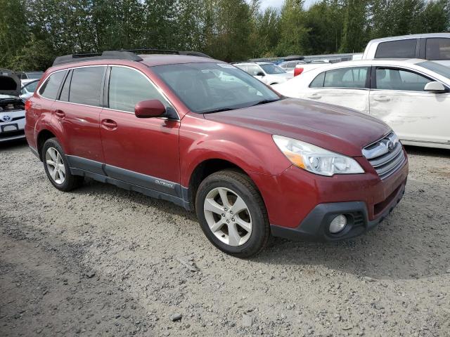 4S4BRCCC6D3320137 - 2013 SUBARU OUTBACK 2.5I PREMIUM MAROON photo 4