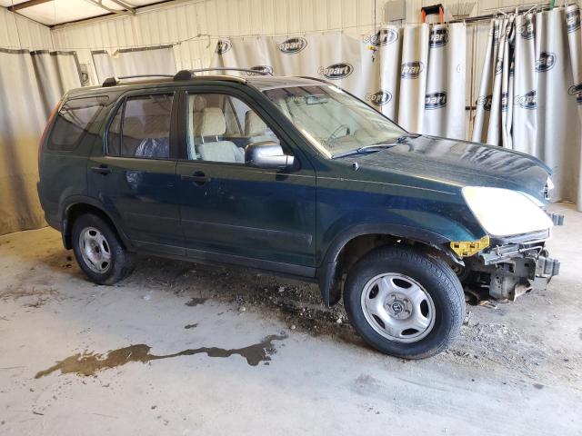 JHLRD78453C026160 - 2003 HONDA CR-V LX GREEN photo 4