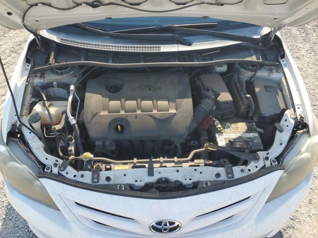 5YFBU4EE9DP074425 - 2013 TOYOTA COROLLA BASE أبيض صورة 11