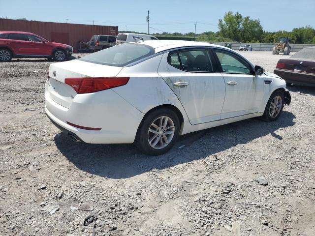 KNAGM4A76C5283739 - 2012 KIA OPTIMA LX WHITE photo 3