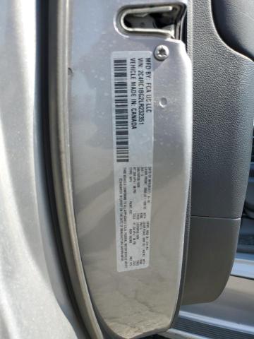 2C4RC1BG2LR232351 - 2020 CHRYSLER PACIFICA TOURING L ვერცხლისფერი ფოტო 13