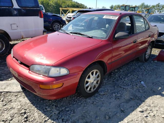 1Y1SK5281SZ068739 - 1995 GEO PRIZM LSI RED photo 1