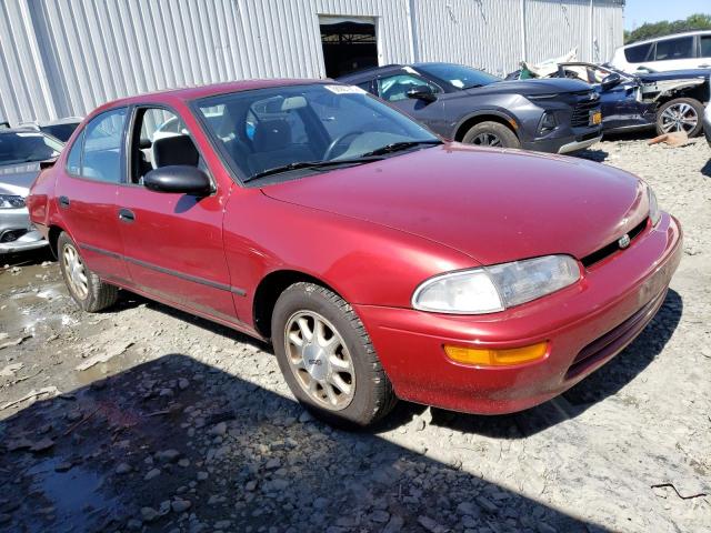 1Y1SK5281SZ068739 - 1995 GEO PRIZM LSI RED photo 4