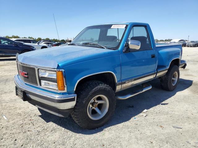 1GTDC14K3NZ523882 - 1992 CHEVROLET C/K S C1500 BLUE photo 1