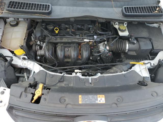 1FMCU0F77DUB33290 - 2013 FORD ESCAPE S WHITE photo 11