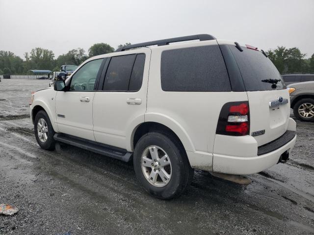 1FMEU638X8UA29570 - 2008 FORD EXPLORER XLT WHITE photo 2