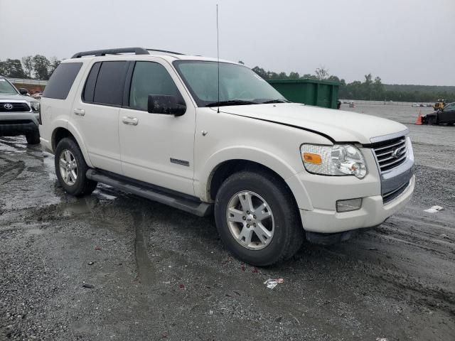 1FMEU638X8UA29570 - 2008 FORD EXPLORER XLT WHITE photo 4
