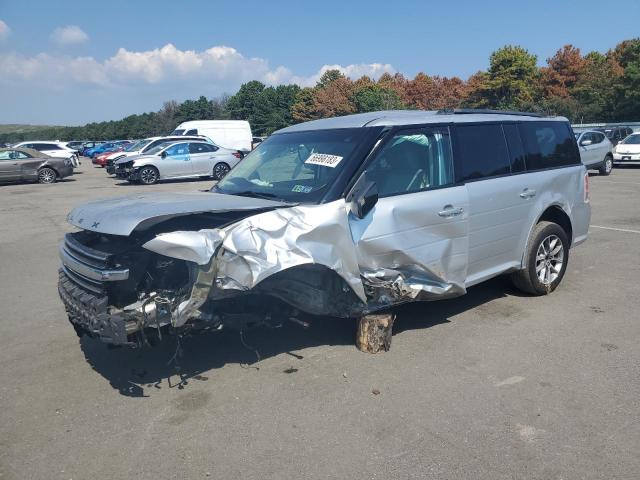 2FMGK5B88EBD32052 - 2014 FORD FLEX SE SILVER photo 1