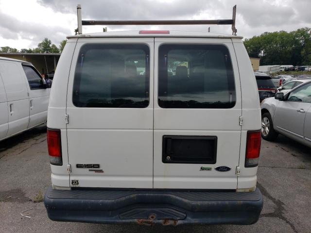 1FTNE1EW6BDA22395 - 2011 FORD ECONOLINE E150 VAN WHITE photo 6