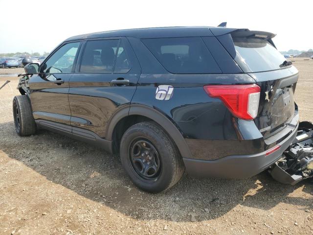 1FM5K8AWXLGC10291 - 2020 FORD EXPLORER POLICE INTERCEPTOR Noir photo 2
