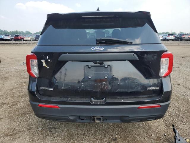 1FM5K8AWXLGC10291 - 2020 FORD EXPLORER POLICE INTERCEPTOR Noir photo 6