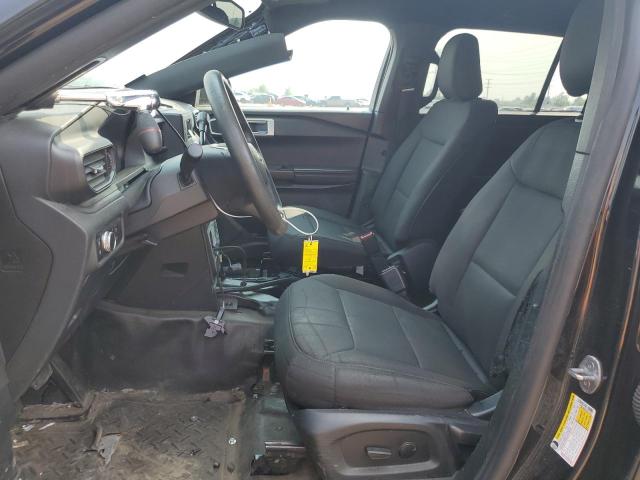1FM5K8AWXLGC10291 - 2020 FORD EXPLORER POLICE INTERCEPTOR Noir photo 7