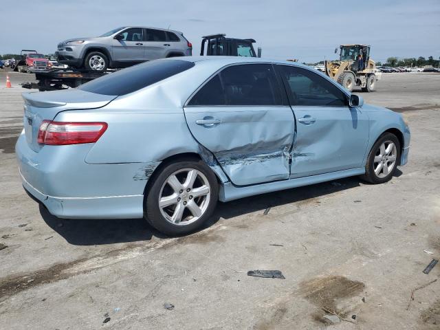 4T1BE46K49U793413 - 2009 TOYOTA CAMRY BASE BLUE photo 3