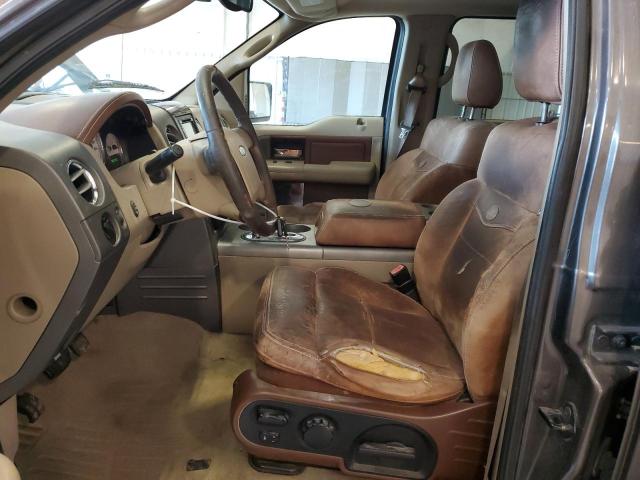 1FTPW14515KE62183 - 2005 FORD F150 SUPERCREW BROWN photo 7