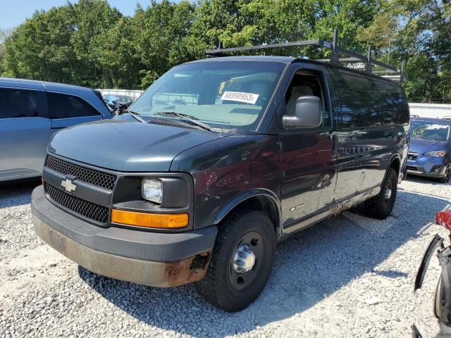 1GCHG35U931197647 - 2003 CHEVROLET EXPRESS CA GRAY photo 1