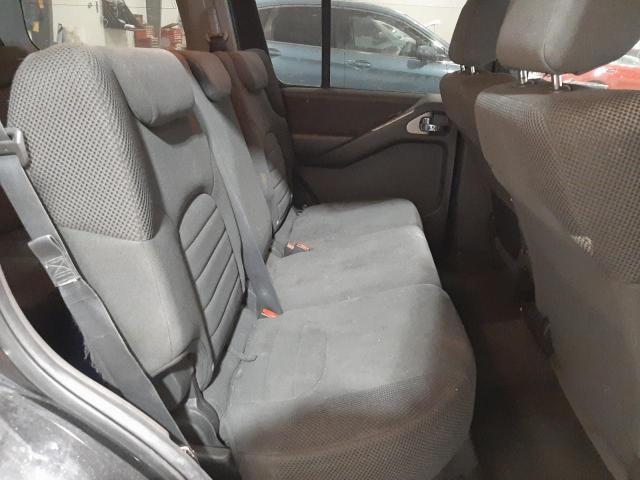5N1AR18U96C681916 - 2006 NISSAN PATHFINDER LE შავი ფოტო 11
