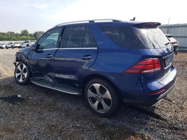 4JGDA5HB2HA984965 - 2017 MERCEDES-BENZ GLE 350 4MATIC BLUE photo 2