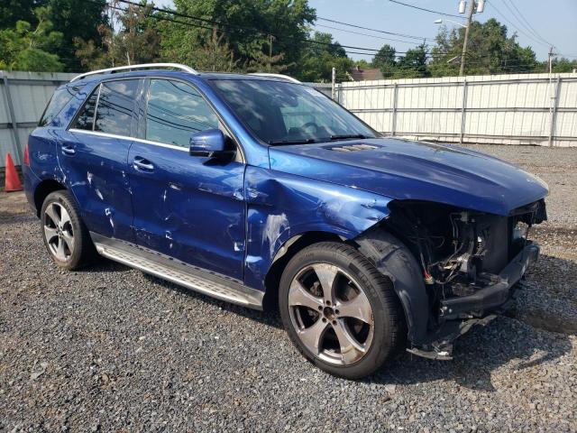 4JGDA5HB2HA984965 - 2017 MERCEDES-BENZ GLE 350 4MATIC BLUE photo 4