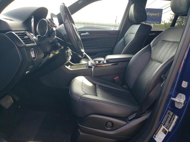 4JGDA5HB2HA984965 - 2017 MERCEDES-BENZ GLE 350 4MATIC BLUE photo 7