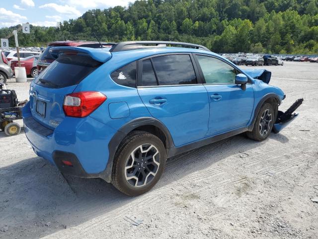 JF2GPABC3G8274636 - 2016 SUBARU CROSSTREK PREMIUM BLUE photo 3