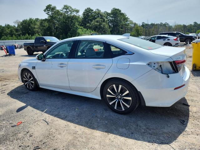 JHMFE1F79NX000582 - 2022 HONDA CIVIC EX WHITE photo 2