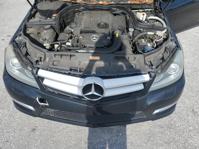 WDDGJ4HB1CF847545 - 2012 MERCEDES-BENZ C 250 BLACK photo 11