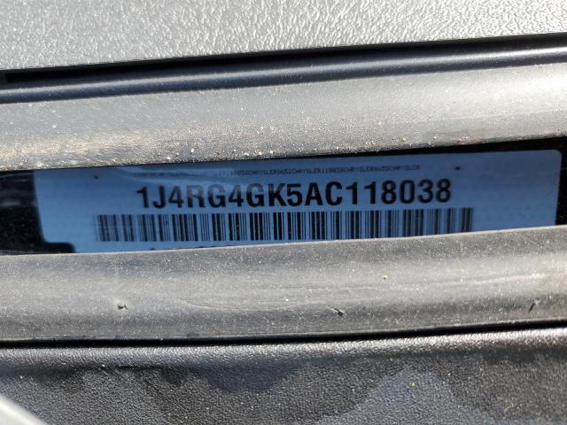 1J4RG4GK5AC118038 - 2010 JEEP COMMANDER SPORT Schwarz Foto 14